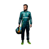 Aston Martin F1 Replica Suit with logos and detailing